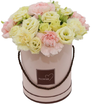 flowerbox Bajkowy, dostawa kwiatów w pudełku za pośrednictwem poczty florystycznej kwiaty portal.pl kwiaciarnia internetowa