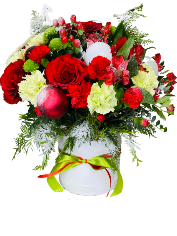 kwiaty na Boże Narodzenie, kwiatowa dostawa poczta z kwiatami Białystok kwiaty w