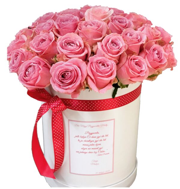 zamów flower box w taniej kwiaciarni online Rzeszów z dostawą