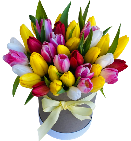 kwiaty w pudełku, zamów online w kwiaciarni poczta i kwiatowa dostawa